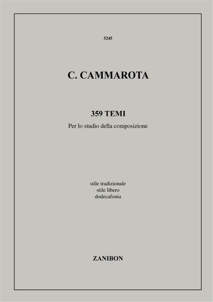 395 Temi Per Lo Studio Della Composizione